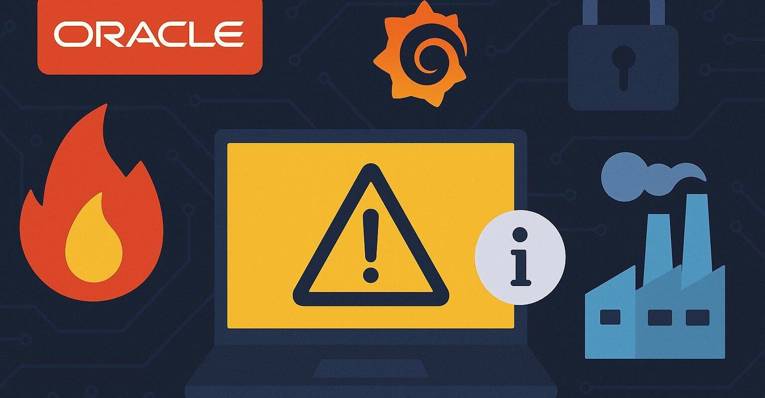 Grafana corregge CVE 2025 41115 con spoofing admin mentre CISA segnala exploit Oracle e pubblica advisory ICS