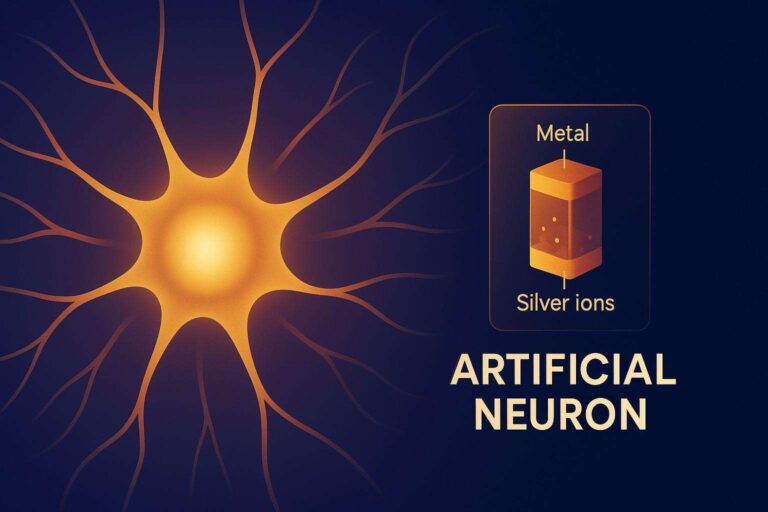 Neuroni artificiali imitano cellule cerebrali reali 9 I neuroni artificiali della USC replicano cellule cerebrali reali con memristori diffusivi a ioni dargento riducendo energia e dimensioni per unAI sostenibile e biologicamente ispirata