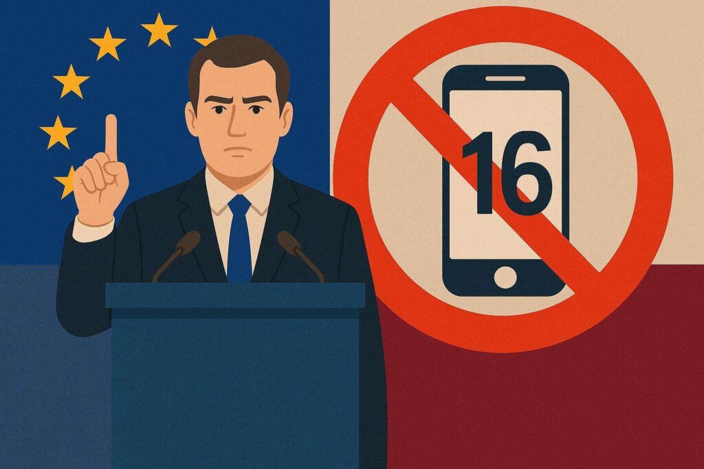 Il Parlamento Europeo chiede eta minima 16 anni per i social