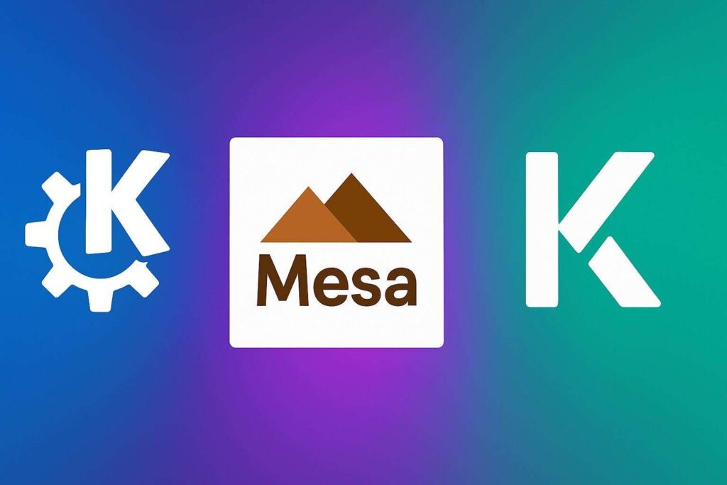 KDE Frameworks 6.20 Mesa 25.3 e Kaspersky