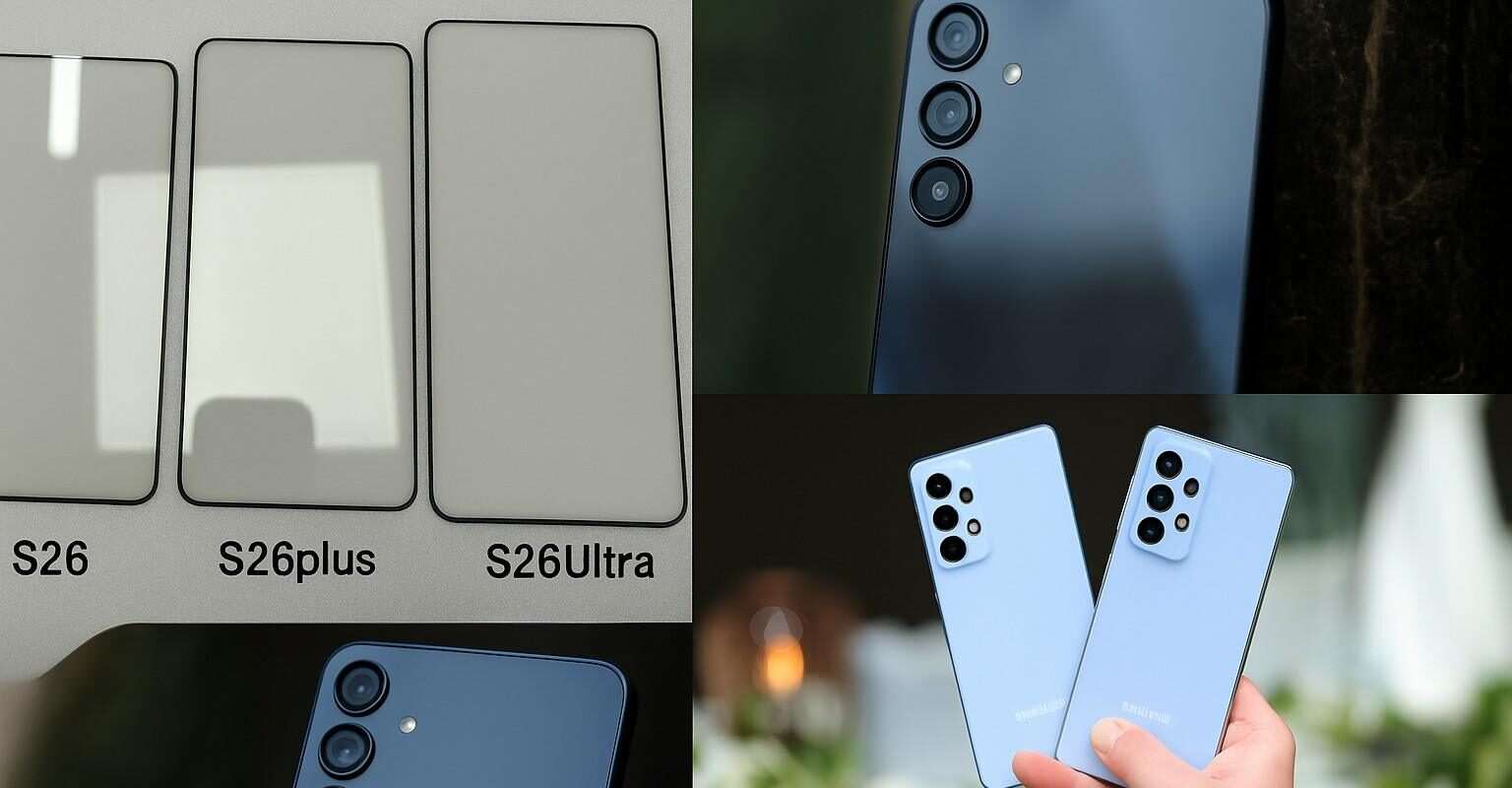 La serie Galaxy S26 ha un design unico e Samsung aggiorna A16 e A53 con One UI 8.0