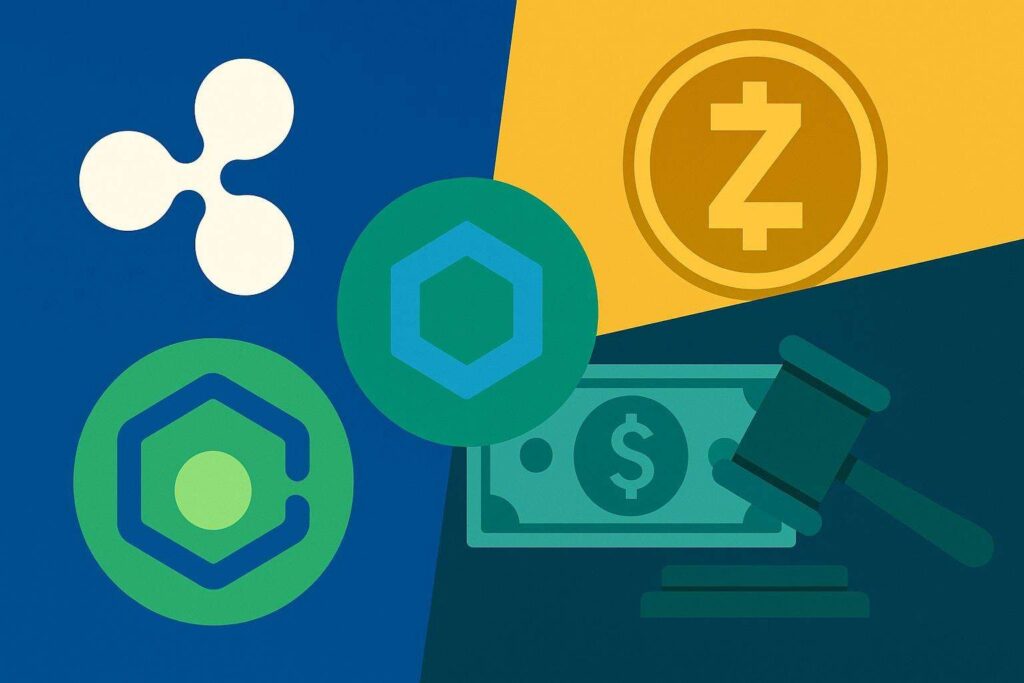 Le criptovalute crescono nel 2025 con investimenti da 458 milioni di euro in Ripple partnership Chainlink SBI record per Zcash e nuove regolamentazioni globali su stablecoin