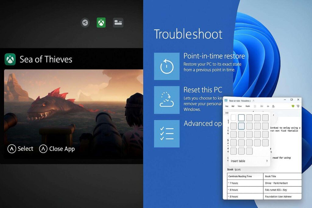 Microsoft rilascia build Insider Windows 11 con novita Xbox Notepad e fix NVIDIA