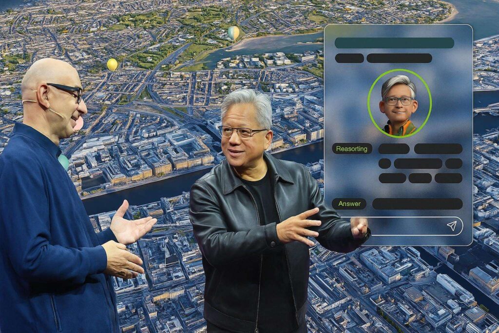 Nvidia lancia cloud industriale e physical AI per citta intelligenti e Intelligenza Artificiale sovrana