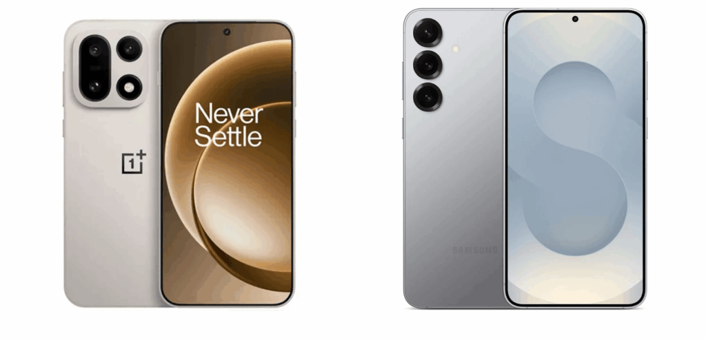 OnePlus 15 sfida Samsung Galaxy S25 Plus tra prestazioni pure e intelligenza artificiale