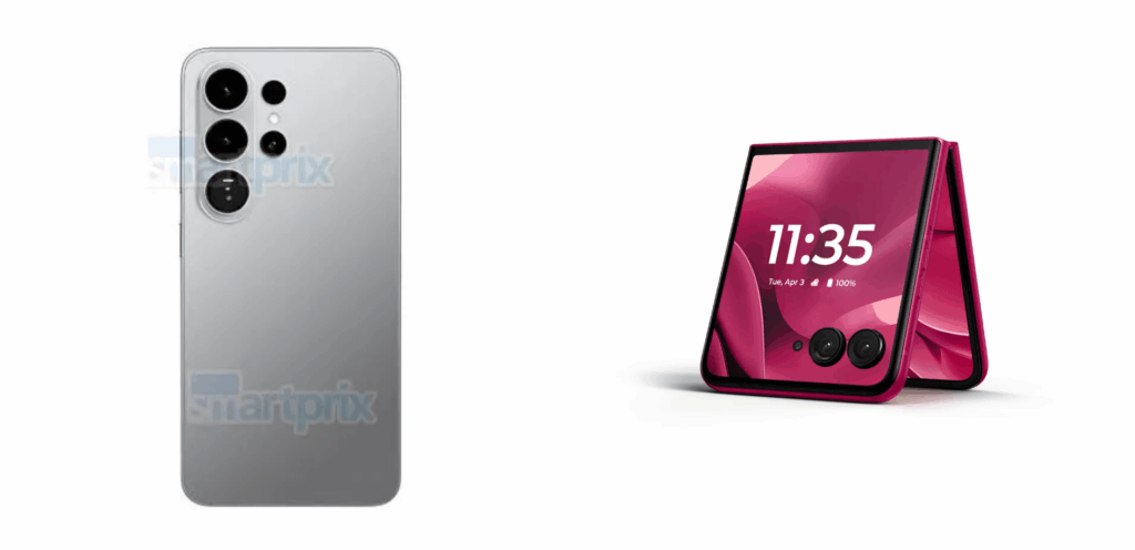 Samsung Galaxy S26 Ultra sfida Motorola Razr Ultra 2025