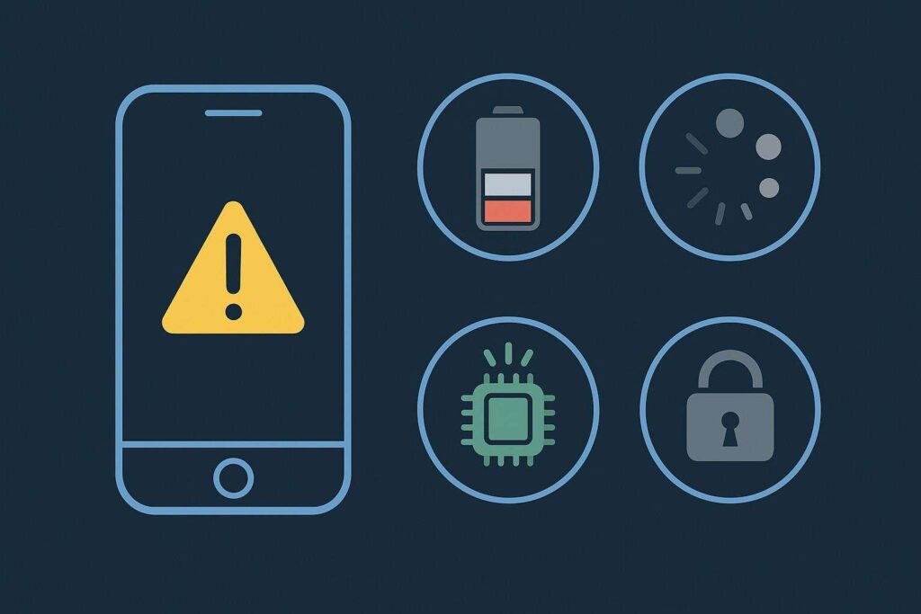 Smartphone nuovo Batteria calo prestazioni surriscaldamento poco spazio e aggiornamenti