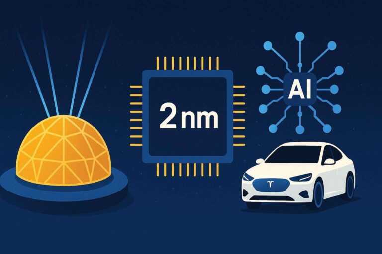 SpaceX ottiene 18 miliardi per il sistema Golden Dome Substrate reinventa i chip a 2 nm e Musk propone calcolo AI distribuito con Tesla