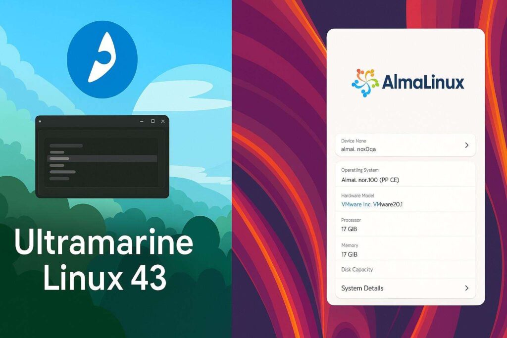 Ultramarine Linux 43 AlmaLinux 10.1