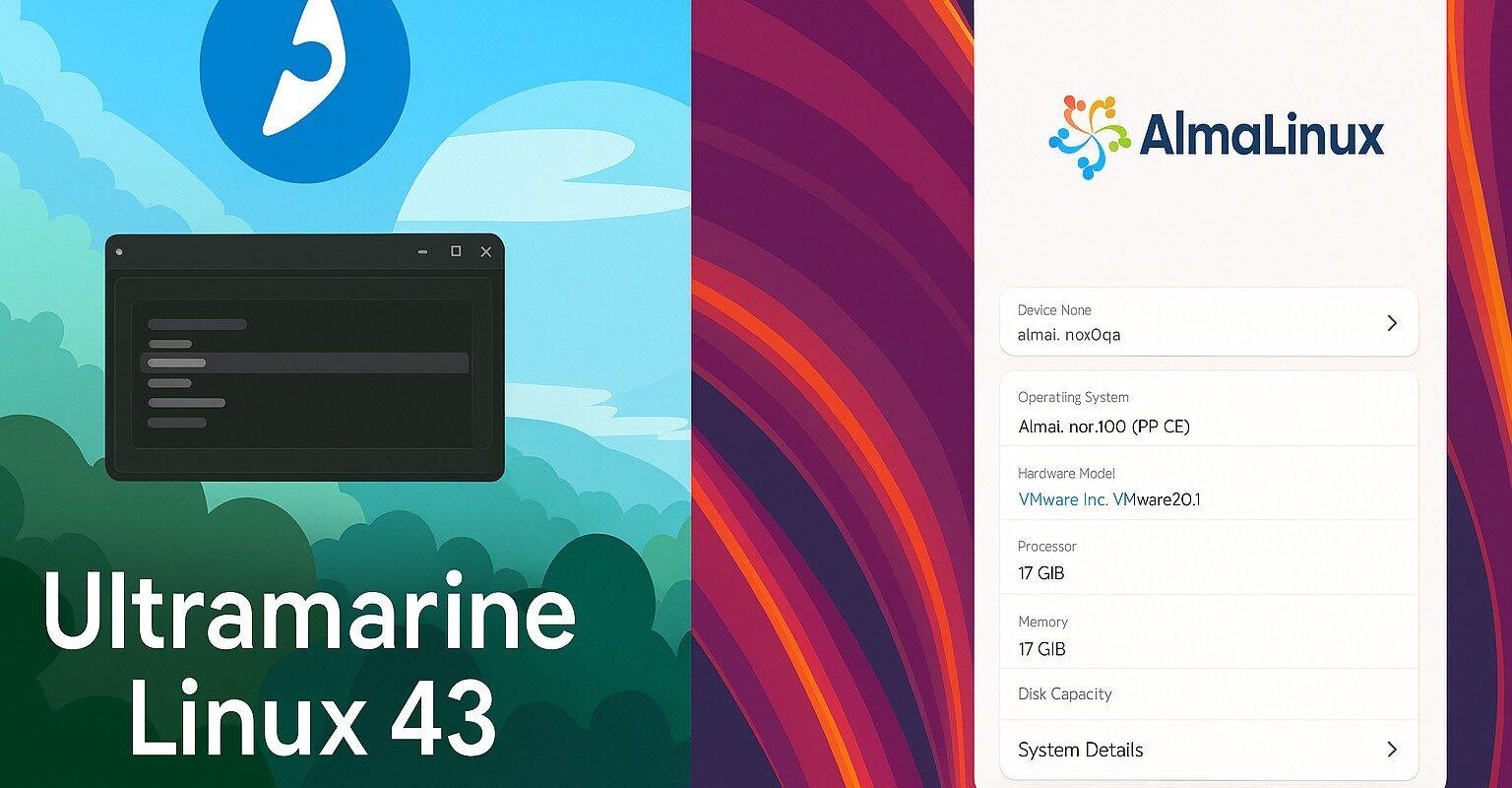 Ultramarine Linux 43 AlmaLinux 10.1