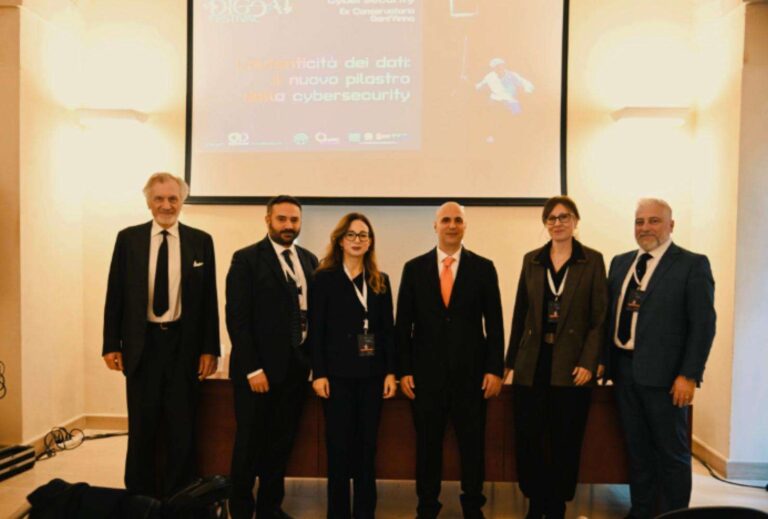 L’autenticità dei dati: il “nuovo” pilastro della cybersecurity al DigEat Festival 10 WhatsApp Image 2025 11 28 at 14.01.36