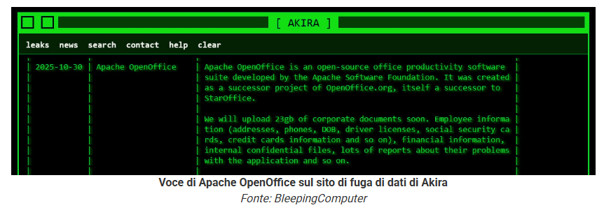 Arresti EuroJust per carte di credito da 300 milioni. Akira smentito da Apache OpenOffice 10 image 124