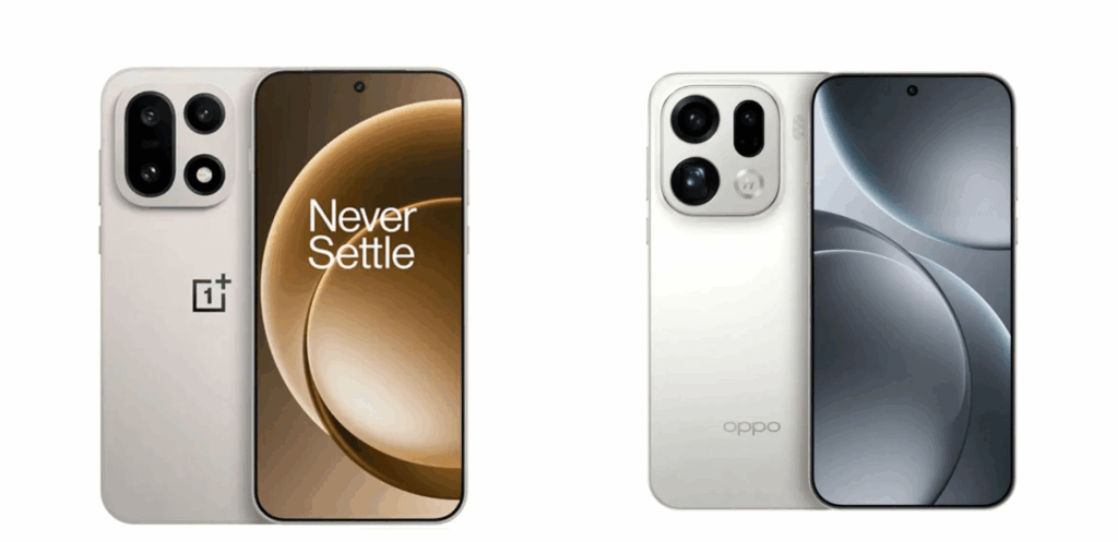 Oppo Find X9 Pro OnePlus 15