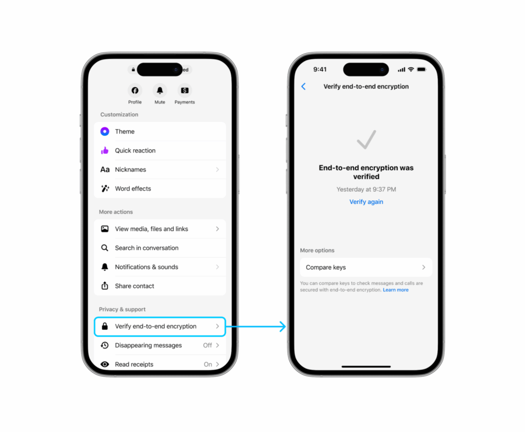 Meta introduce key transparency su Messenger e Dolby Vision su Instagram iOS 6 image 812