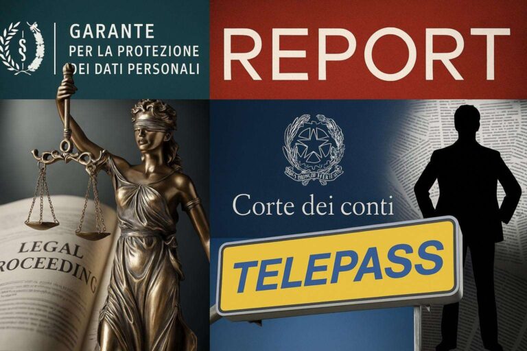 Il dossier fantasma, Telepass: linea sottile tra tutela dei dati e tutela degli amici? 7 report telepass