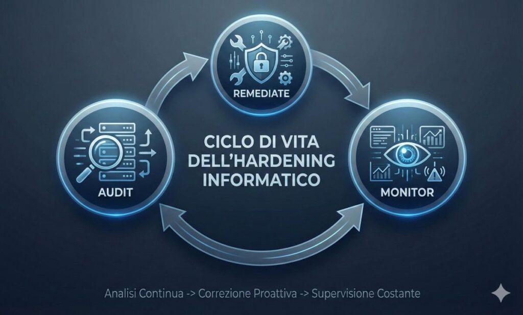Hardening Informatico: Guida Definitiva alla blindatura dei sistemi IT 7 Ciclo di vita dellhardening informatico
