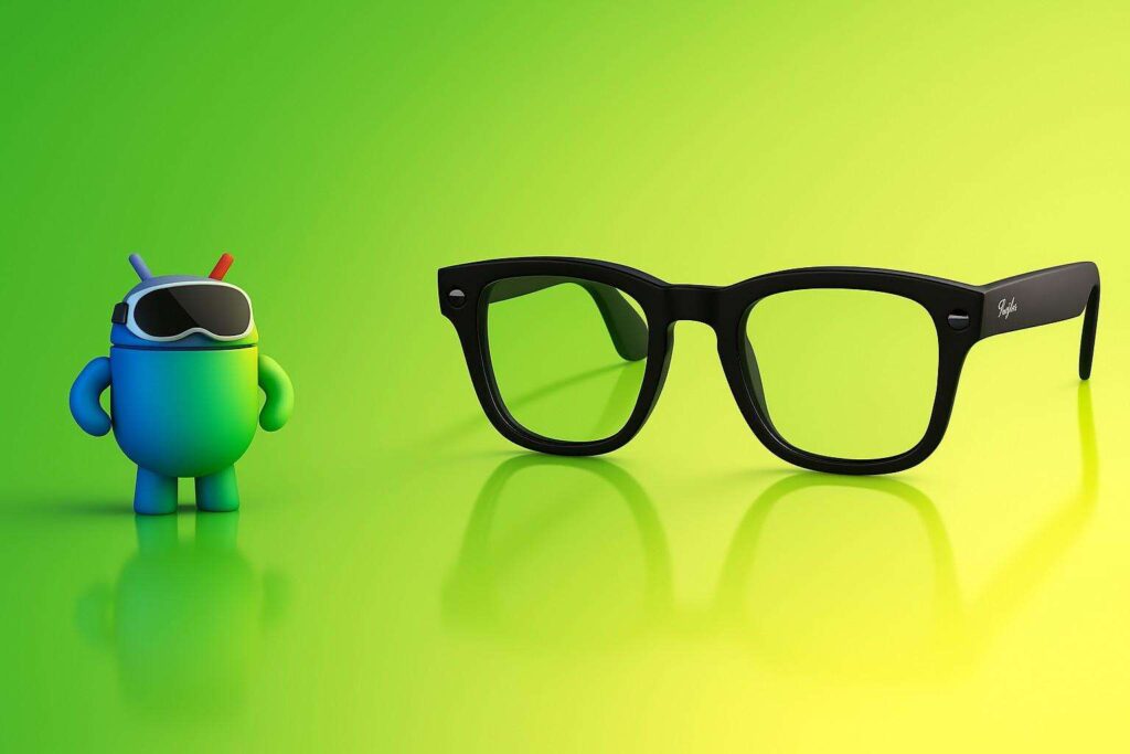 Lenovo V1 android xr meta glasses