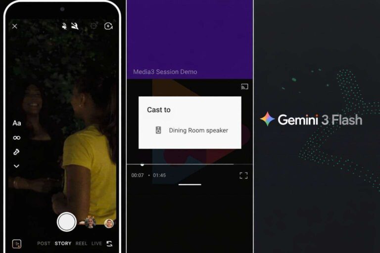 android developer gemini 3 flash media3