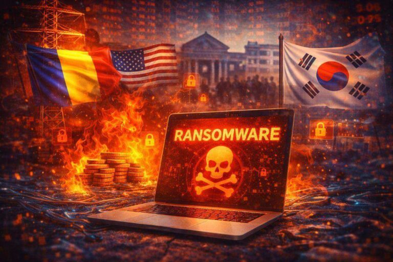 attacchi cyber globali romania usa corea