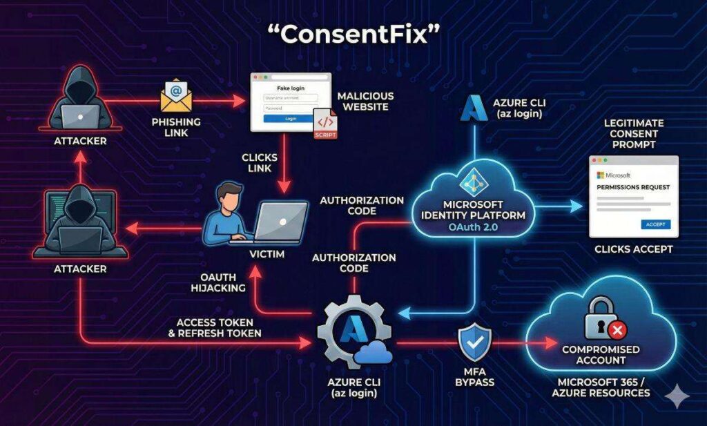 consentfix phishing oauth azure cli microsoft