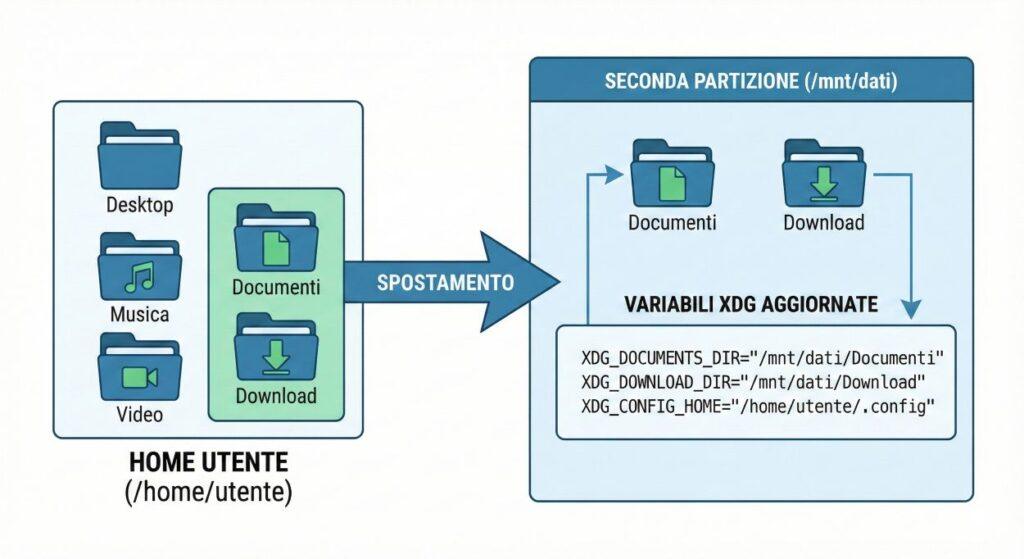Guida alla configurazione delle directory XDG su Ubuntu e Fedora 6 directory XDG