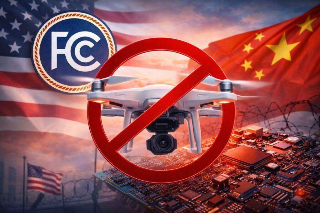 divieto fcc droni stranieri usa