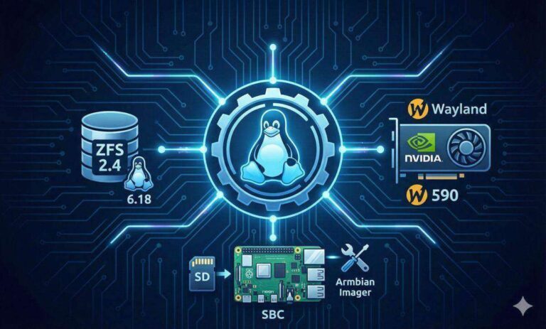 ecosistema linux openzfs nvidia flatpak