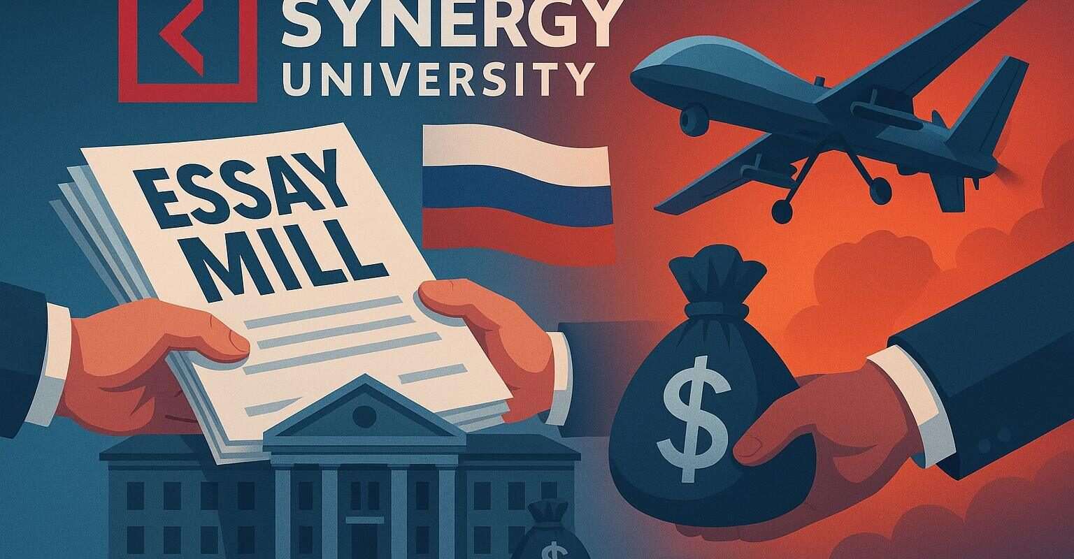 essay mill russia synergy droni