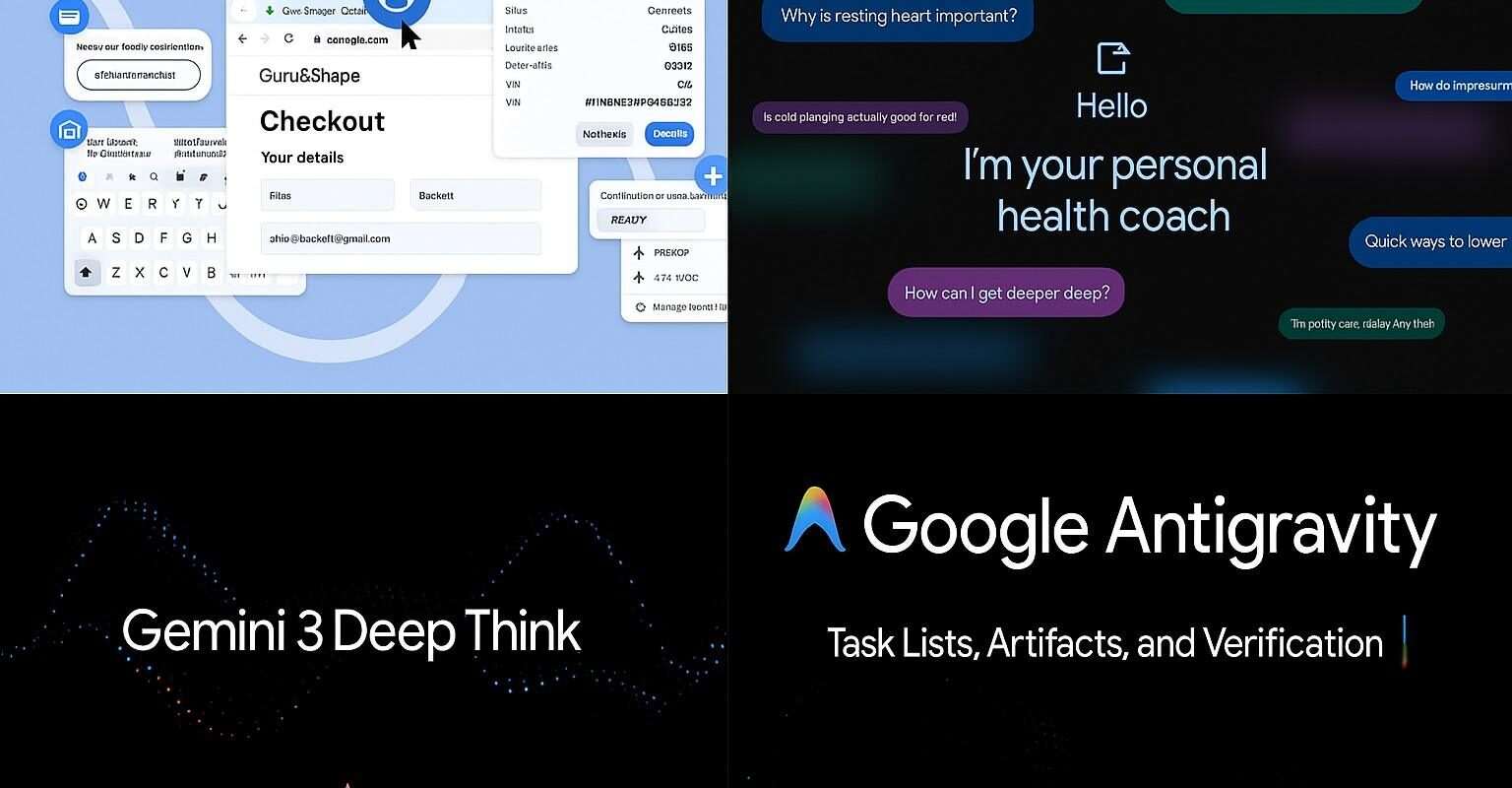 gemini 3 antigravity workspace fitbit