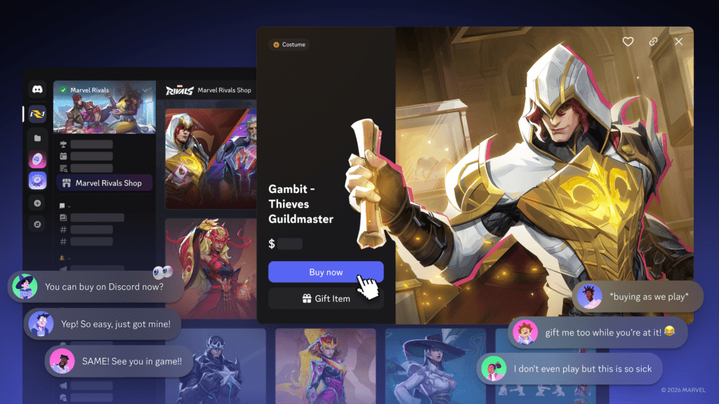 Discord lancia il Checkpoint 2025 e introduce wishlist e commerce in-game con Marvel Rivals 11 image 262