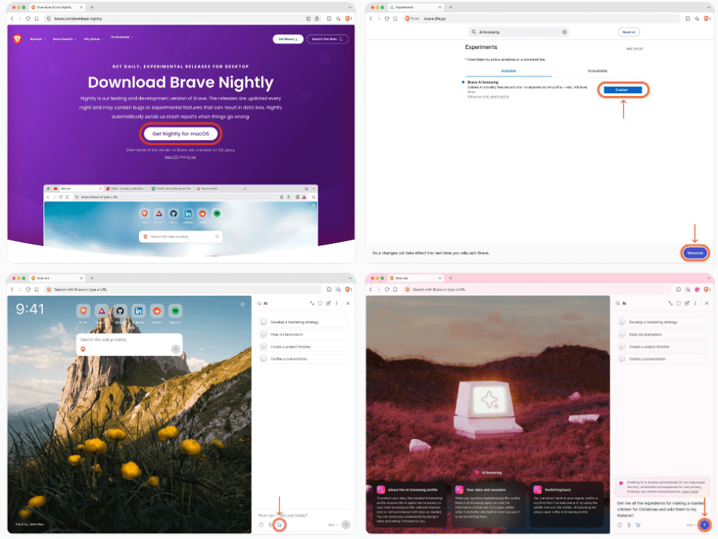 Aggiornamenti Browser fine 2025: roadmap Firefox, Chrome 143 e l'AI di Brave 7 image 372