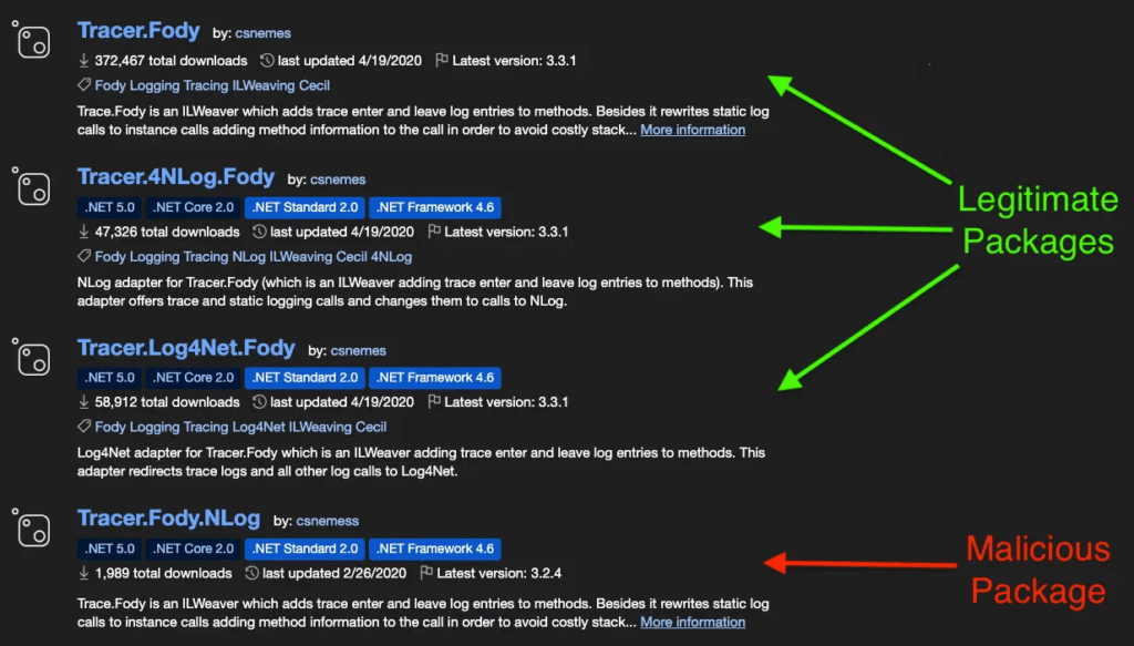Malware NuGet: scoperto Tracer.Fody.NLog che ruba password dei wallet 7 image 519