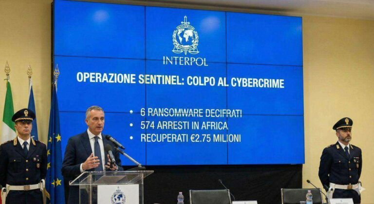 interpol operazione sentinel