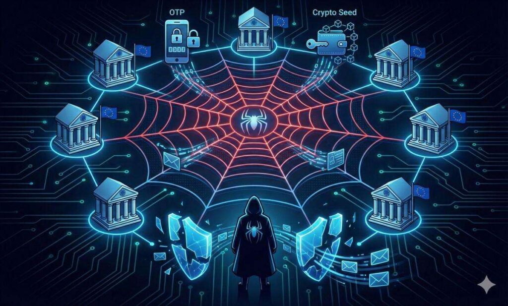 kit phishing spiderman banche europee