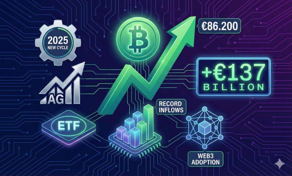 mercato crypto rally bitcoin argento etf