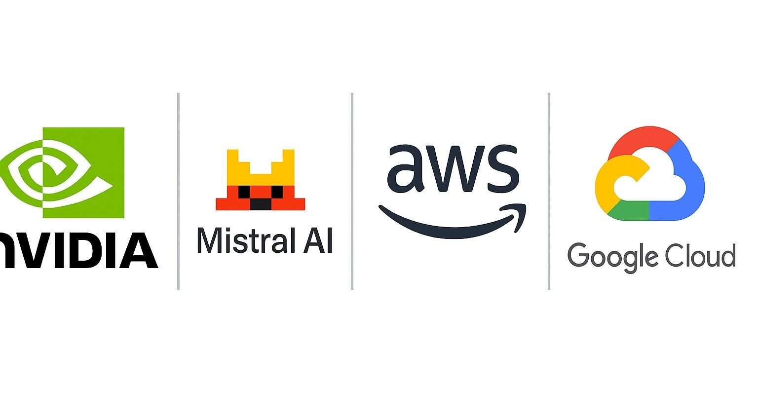 nvidia google aws mistral