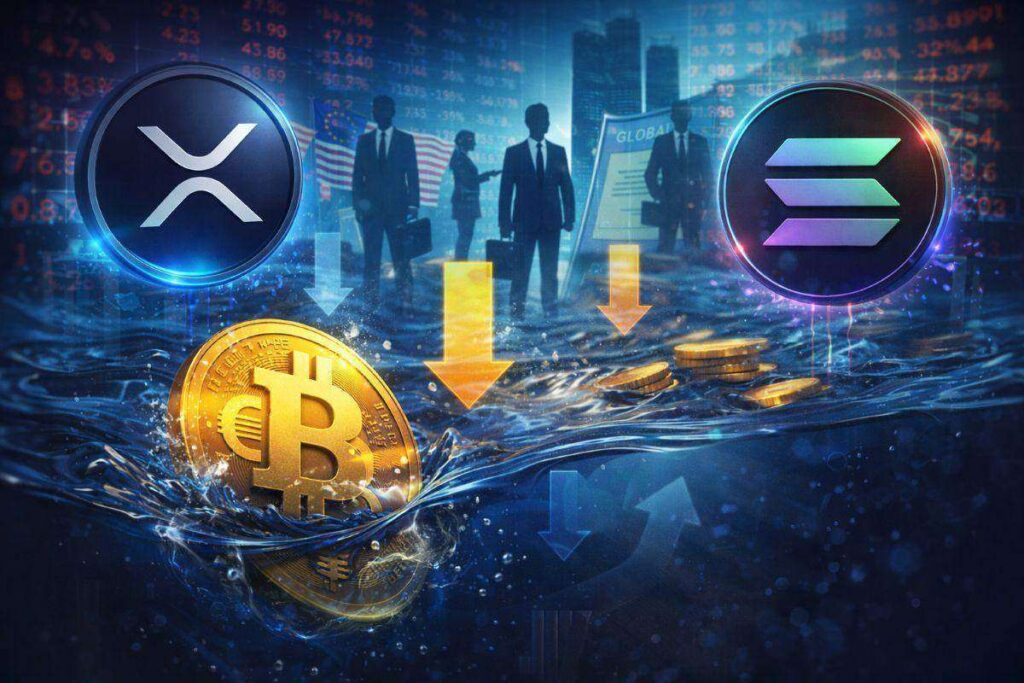 outflows crypto xrp solana