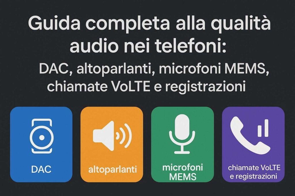 qualita audio nei telefoni