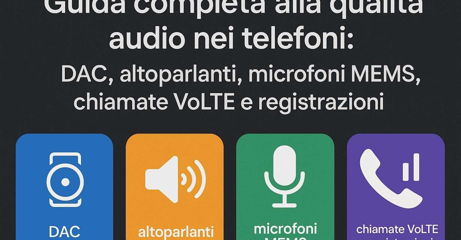 qualita audio nei telefoni