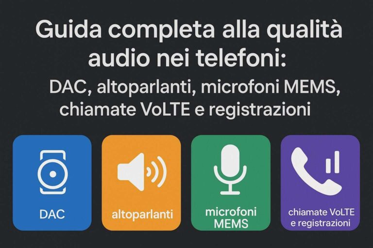 qualita audio nei telefoni