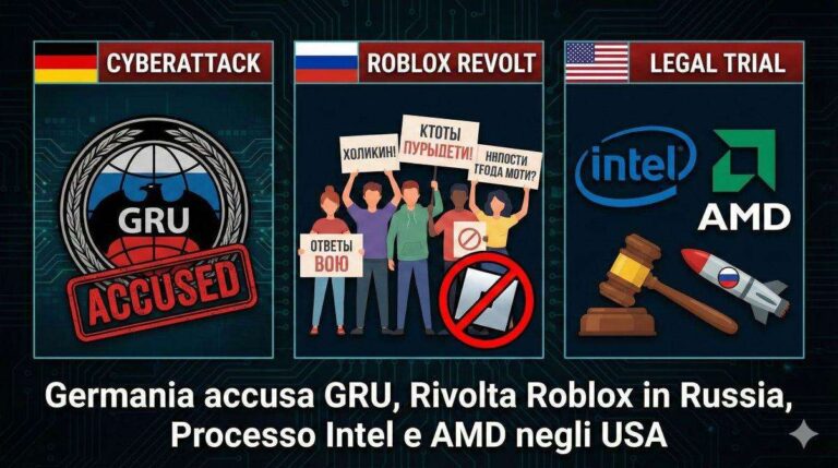 russia cyberattacchi germania ban roblox chip armi