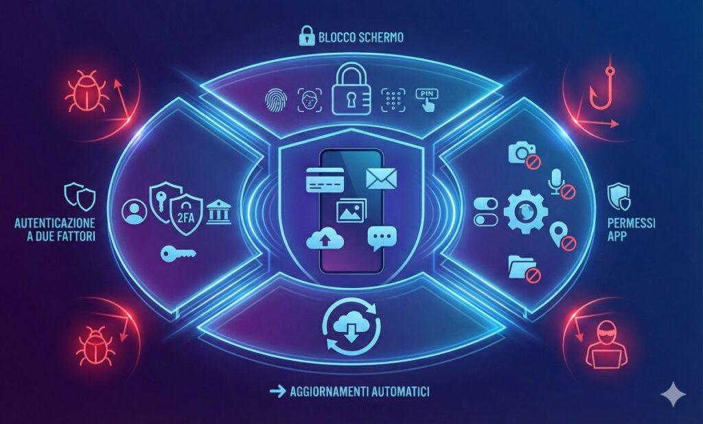 Samsung Galaxy: aggiornamenti, partnership e il futuro dei pieghevoli 15 sicurezza mobile samsung consigli 1