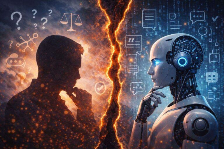 umani llm linee di faglia epistemologiche