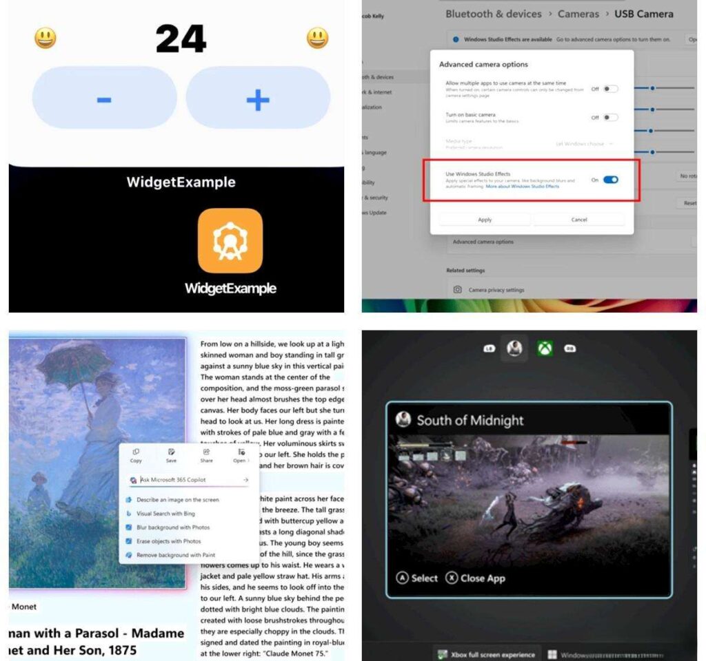 windows 11 build 28020 powertoys ai dotnet maui widget ios
