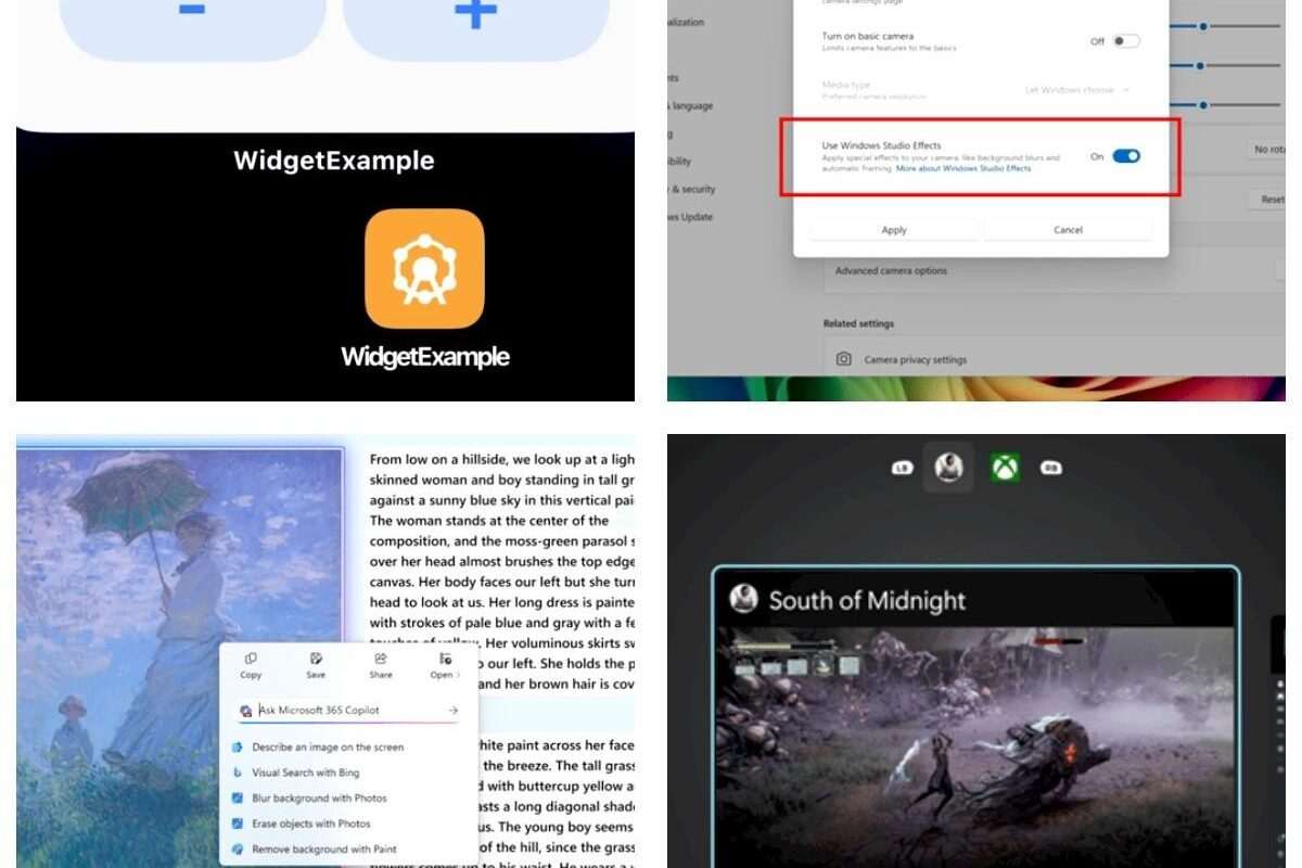 windows 11 build 28020 powertoys ai dotnet maui widget ios