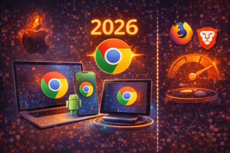 Google rilascia aggiornamenti Chrome nel 2026 e accelera la competizione tra browser 5 aggiornamenti browser gennaio 2026