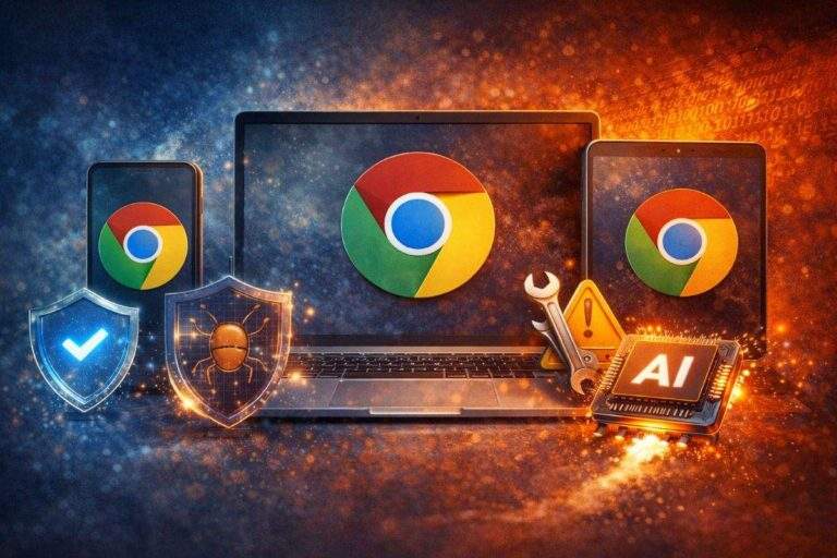 Aggiornamenti Chrome gennaio 2026: sicurezza rafforzata e svolta AI on-device 10 aggiornamenti chrome gennaio 2026 ai