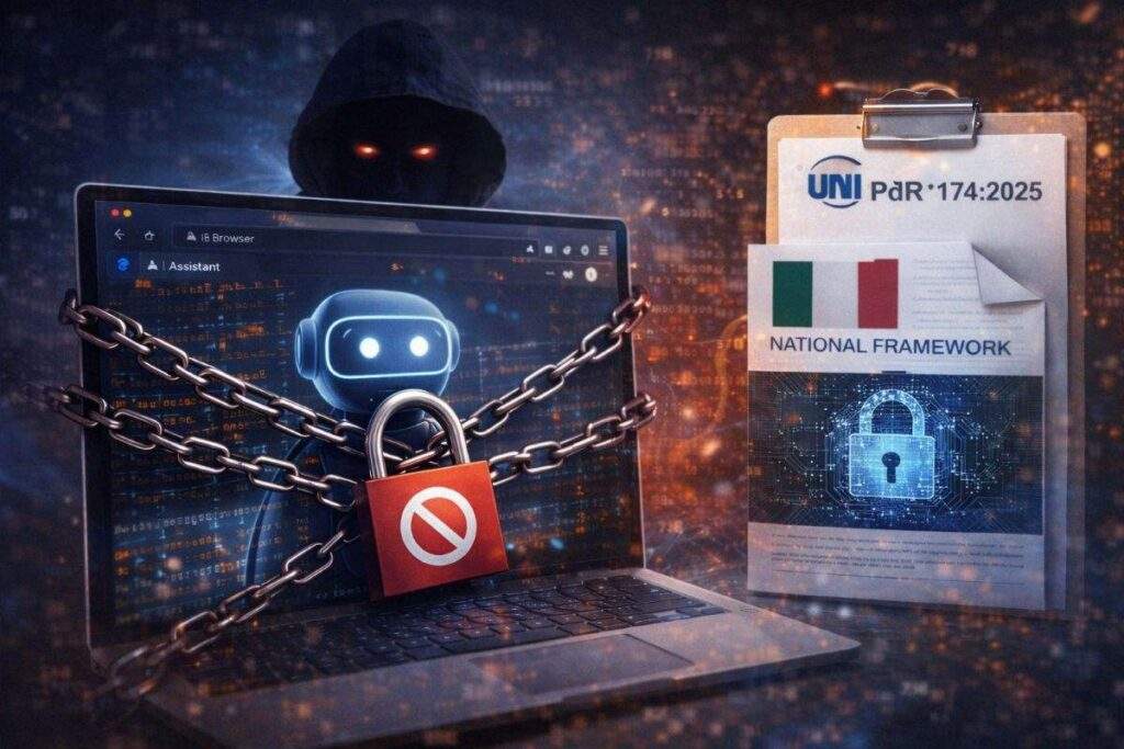 AI browser e gestione del rischio in azienda: perché Gartner consiglia di bloccarli