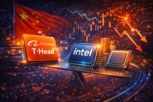 Alibaba prepara l’IPO di T-Head mentre Intel perde il 13% e la filiera della memoria entra in tensione