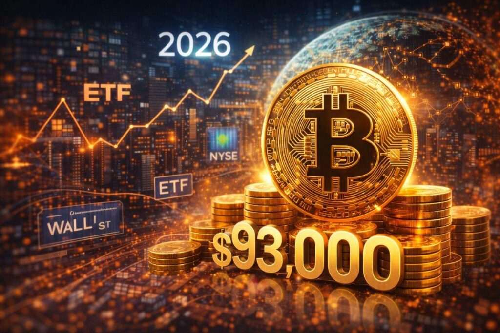 Bitcoin supera 93.000 dollari tra ottimismo, ETF in movimento e maturità del settore 2 bitcoin 93000 regolazione etf 2026